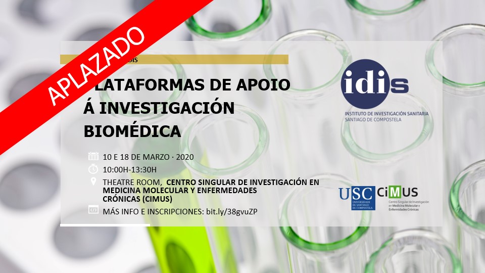 Seminario IDIS “Plataformas de apoio á investigación biomédica”