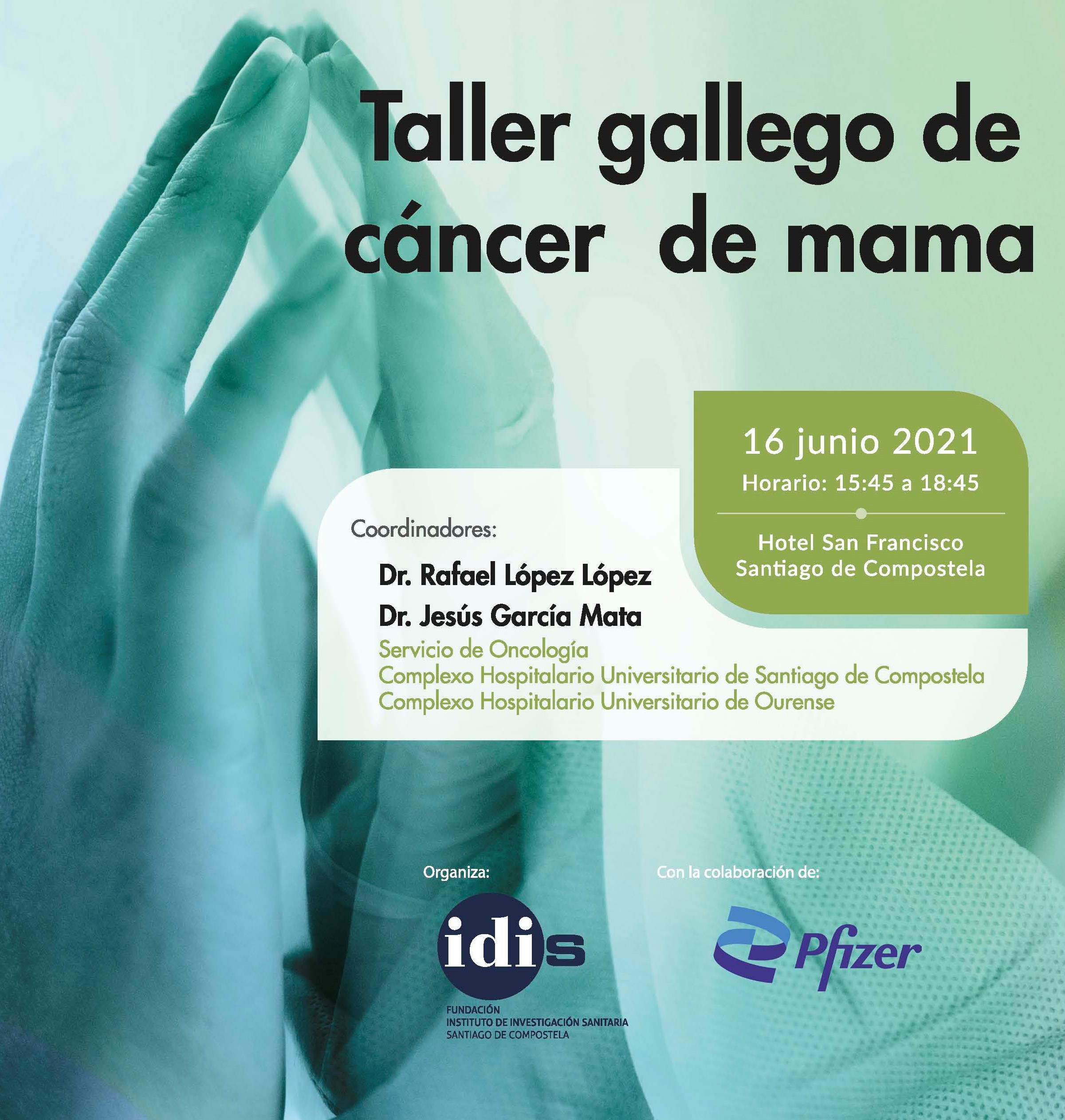 Nueva edición del taller gallego de cáncer de mama, en formato presencial