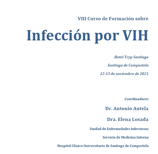 Curso de formación sobre infección en VIH