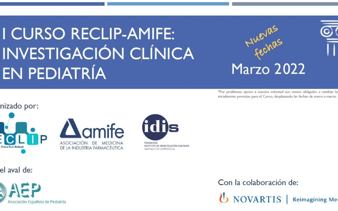I curso RECLIP AMIFE: investigación clínia en pediatría