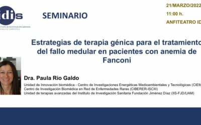 IDIS Seminar. Gene therapy strategies for the treatment of bone marrow failure in patients with Fanconi anemia