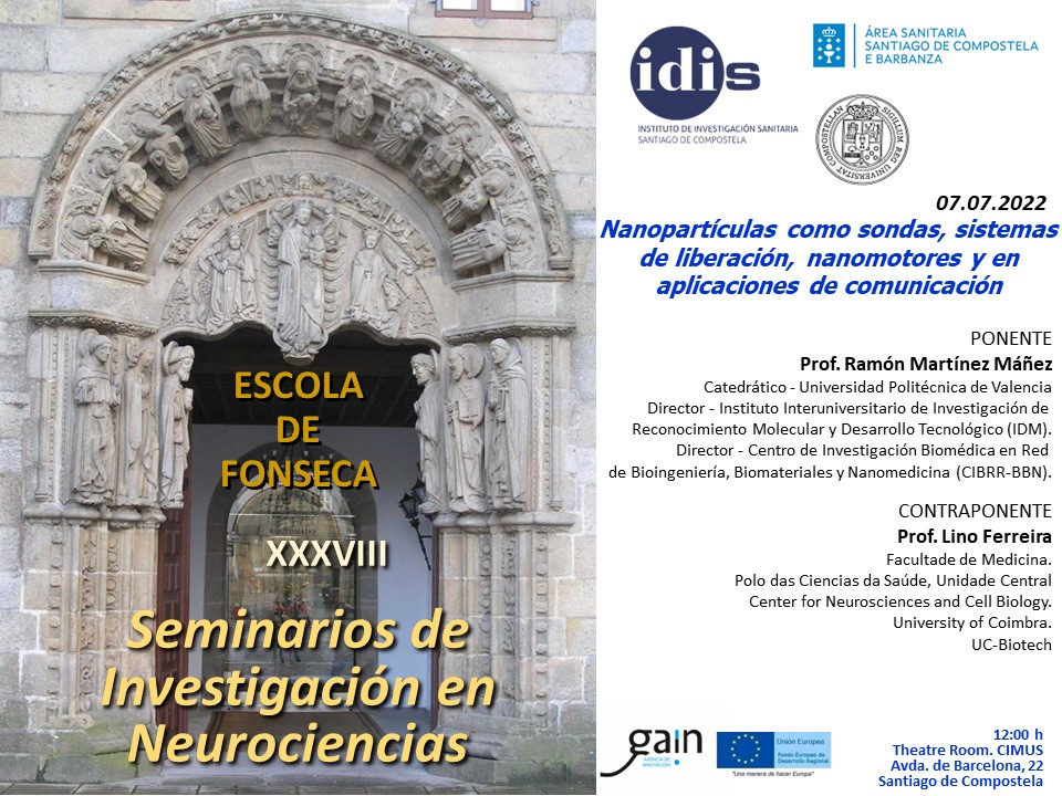 ESCOLA DE FONSECA: Seminarios de Investigación en Neurociencias