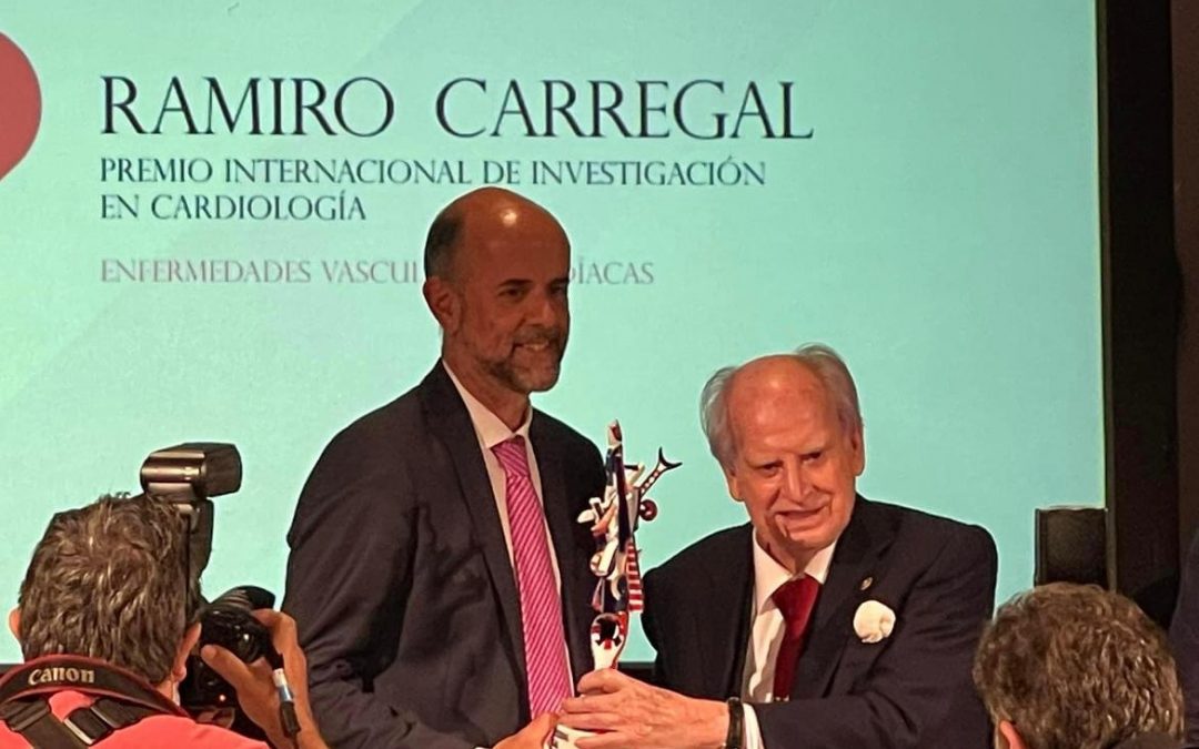 El investigador del IDIS Carlos Peña recibió el II Premio Internacional de Investigación en Cardiología Ramiro Carregal
