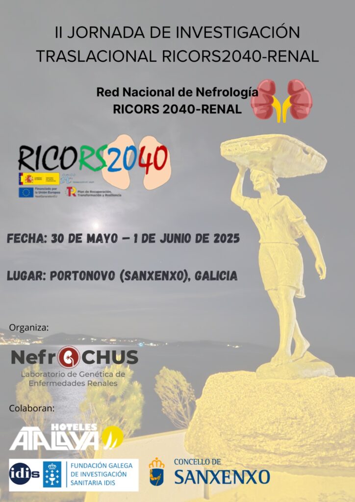 II Jornada de investigación traslacional RICORS2040-RENAL RICORS-PORTONOVO