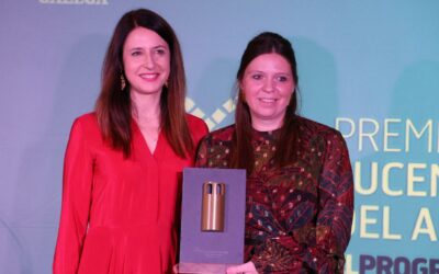 La investigadora Cintia Folgueira, Lucense del Año 2025