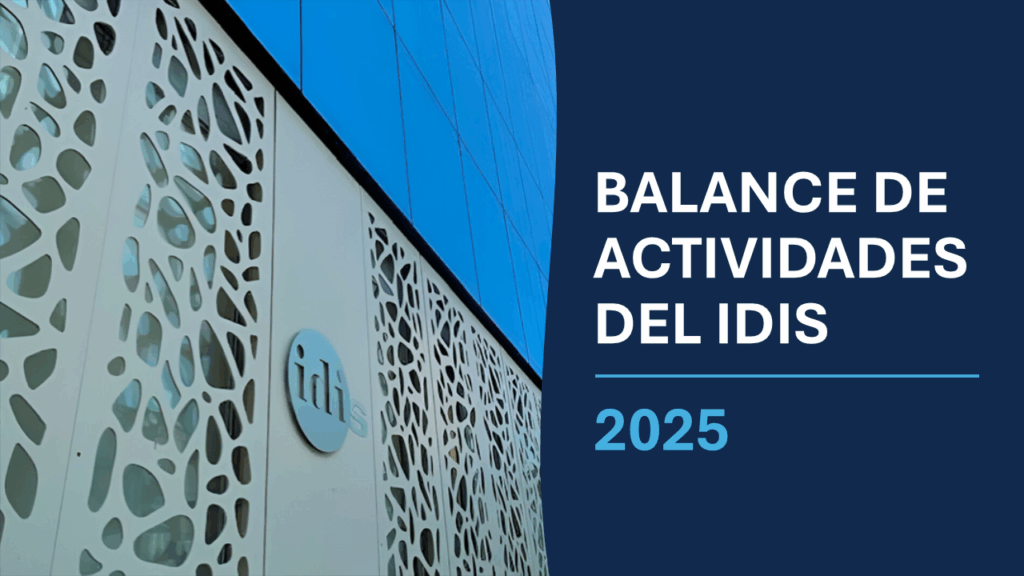 Balance de actividades del IDIS 2025