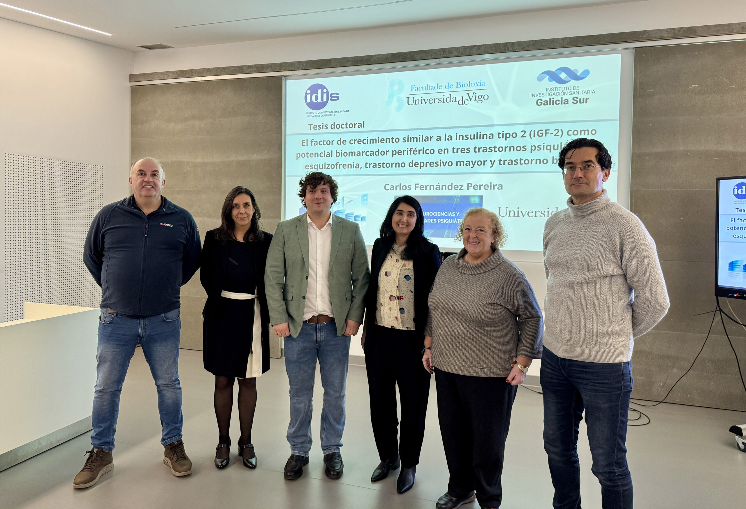 Agis, Ortolano, C.Fernandez, E.Capetillo, MLVillar y C.Spuch