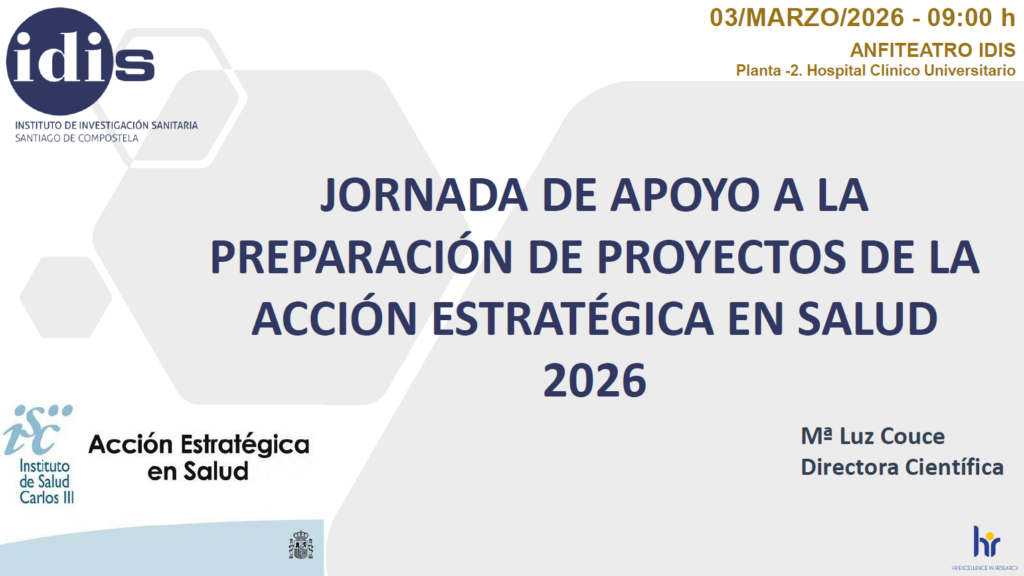 Jornada de apoyo a la preparación de proyectos de la Acción Estratégica en Salud 2026