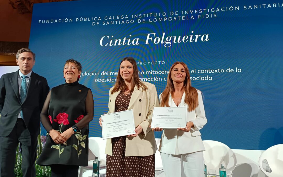 La investigadora del IDIS Cintia Folgueira recoge en Madrid el Premio L’Oréal-UNESCO ‘For Women in Science’