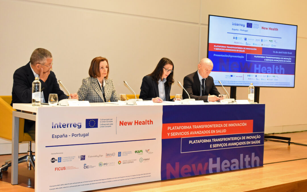 Se presenta NEW HEALTH un proyecto europeo de cooperación transfronteriza en salud entre Galicia – Norte de Portugal liderado por la Fundación Pública Galega IDIS