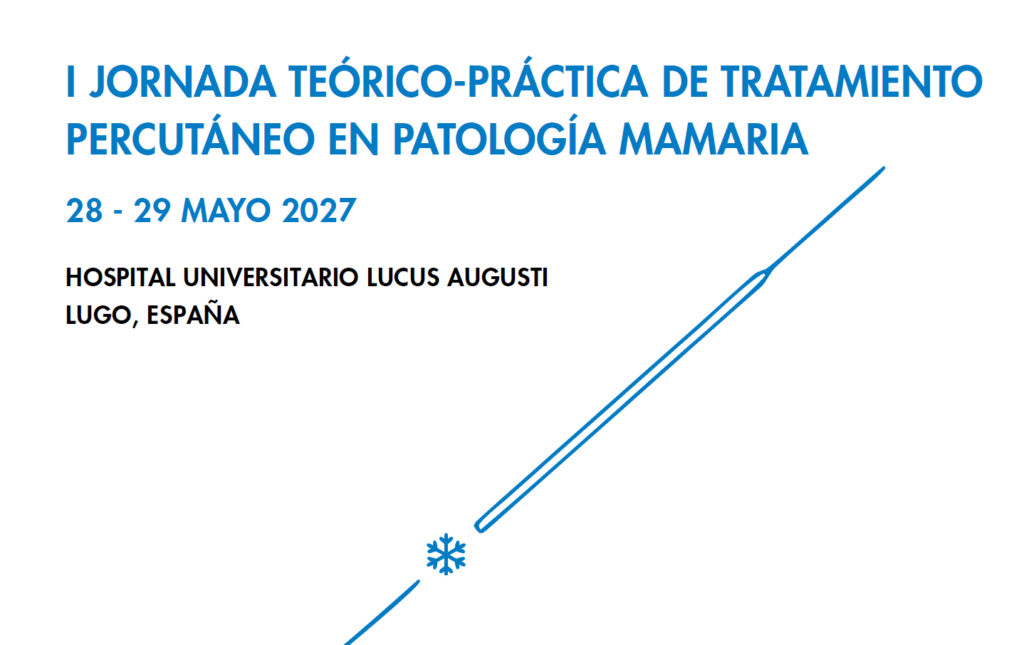 I Jornada teórico-práctica de tratamiento percutáneo en patología mamaria