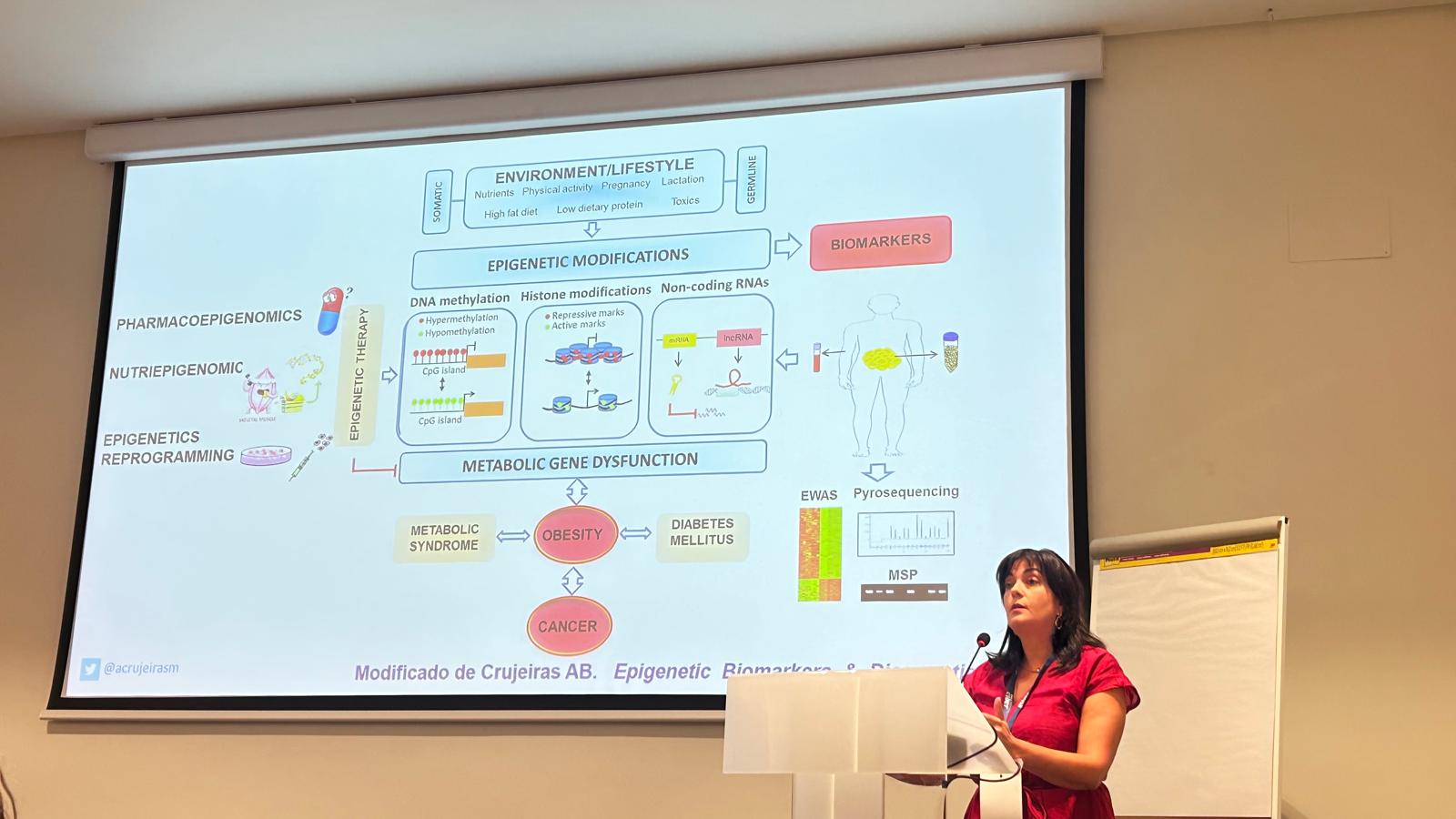 ptac. Unidad de Epigenomica en el Simposio Ciberobn